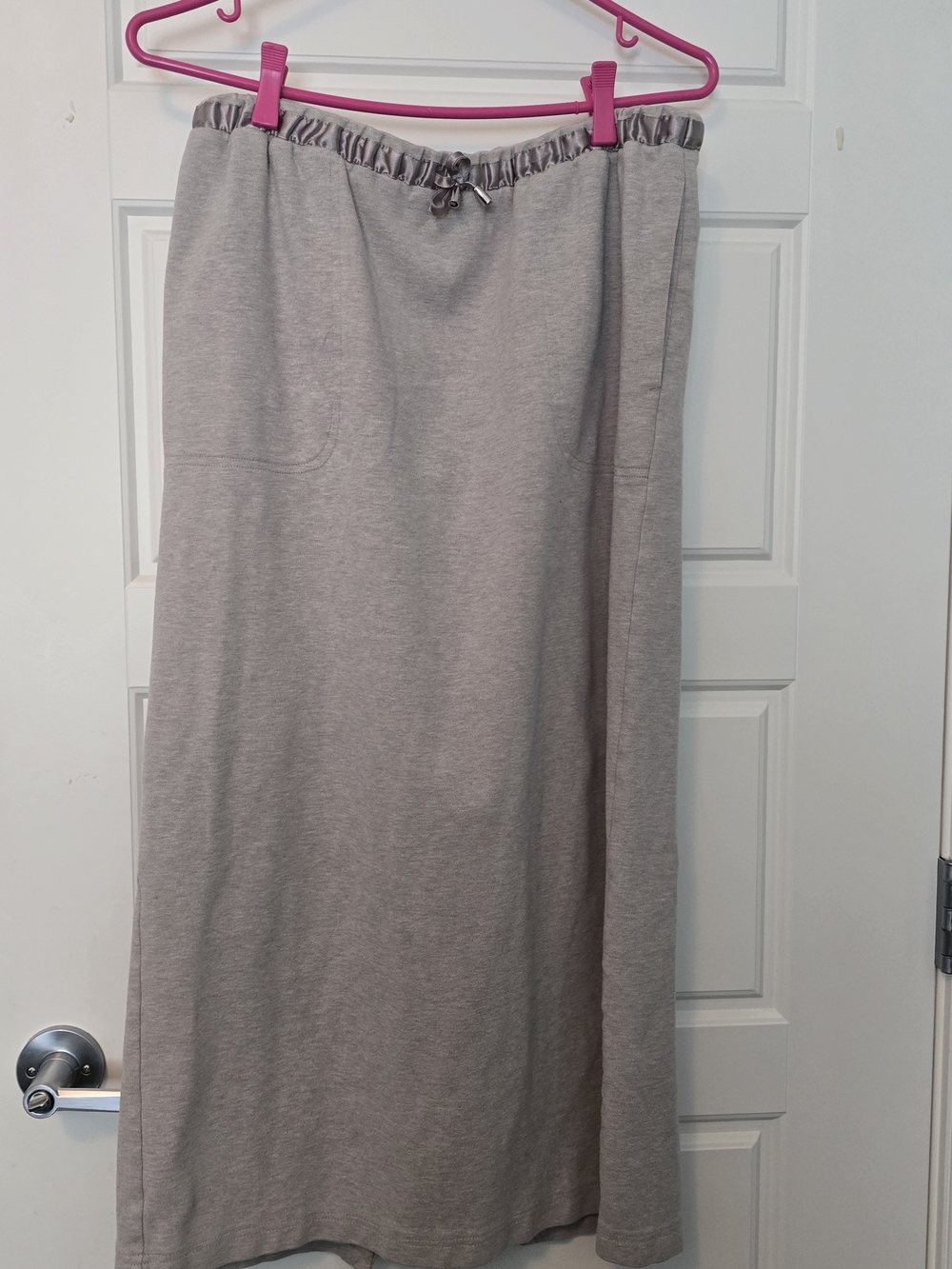 Vintage Susan Bristol Elastic-Waist Maxi Skirt
